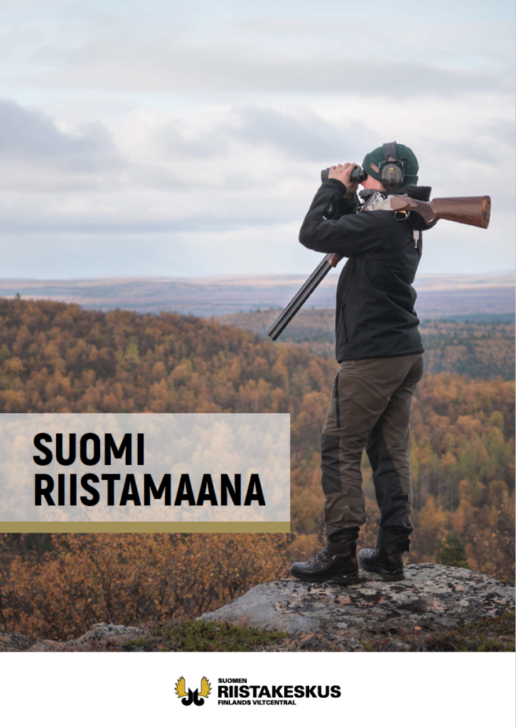 Suomi riistamaana -esitteen kansikuva.